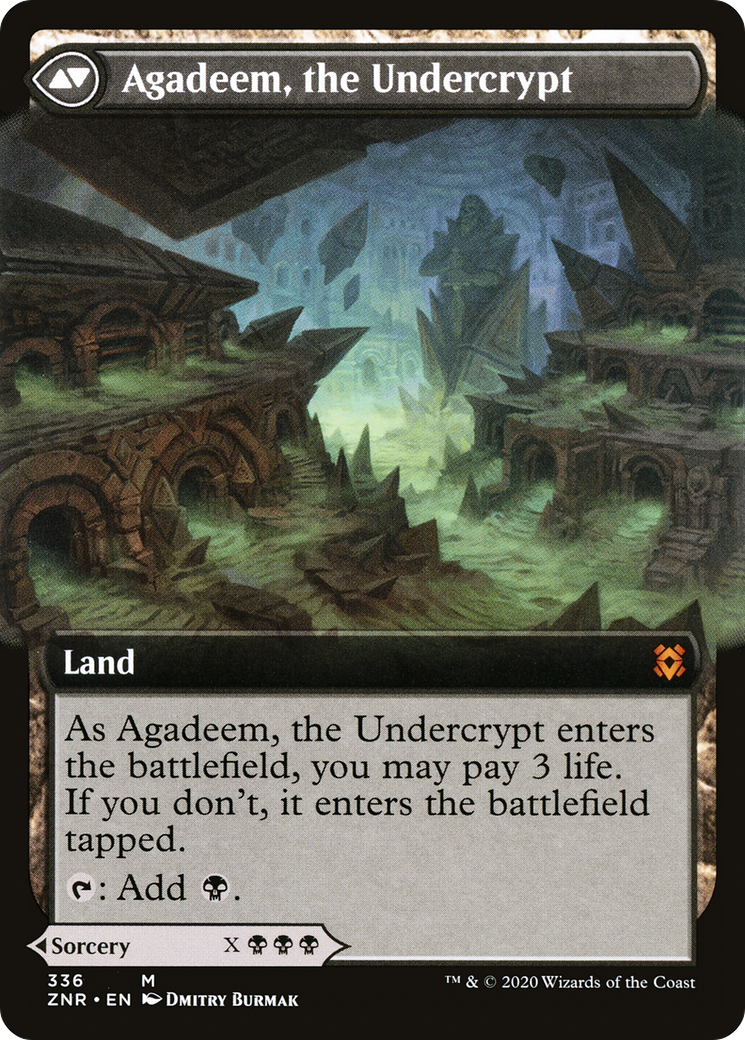 Agadeem's Awakening (Extended Art) - Zendikar Rising (ZNR)